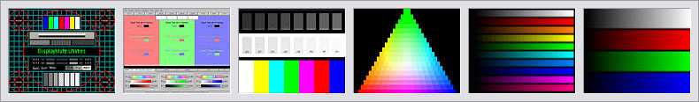 DisplayMate Standard and Video Edition Sample Test Patterns